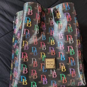 Dooney & Bourke Multicolor Logo Tote Bag